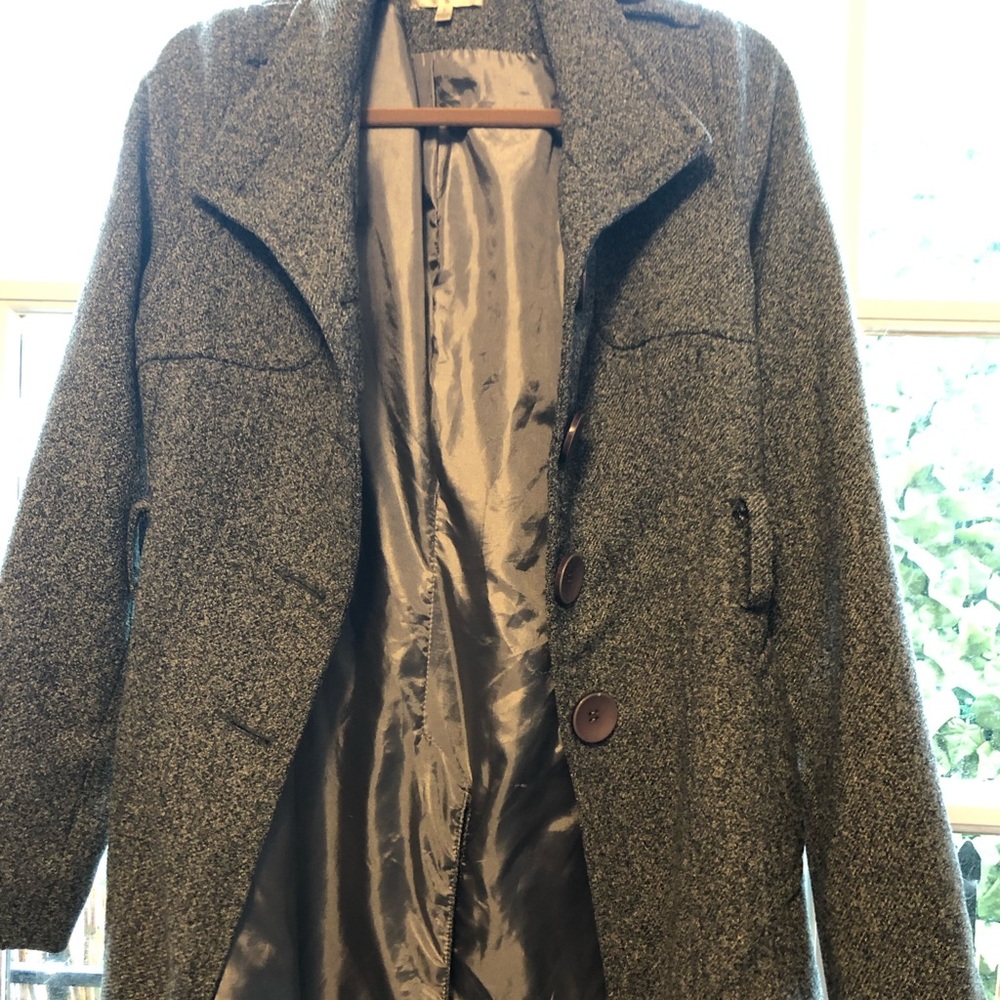 Wool and Polyester Coat